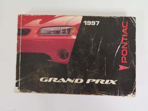 1997 pontiac grand prix owners manual book