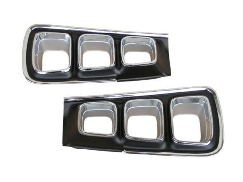 Pg classic 166-set 1968 mopar dodge coronet r/t tail lights bezels.