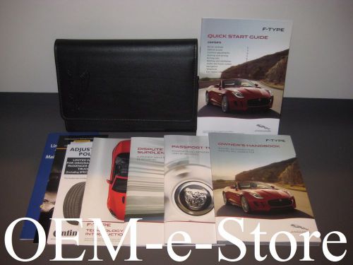 2014 jaguar f-type coupe owners manual navigation owner&#039;s handbook complete set