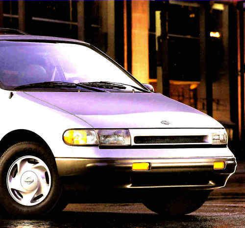 1993 nissan quest factory brochure-quest xe-quest gxe