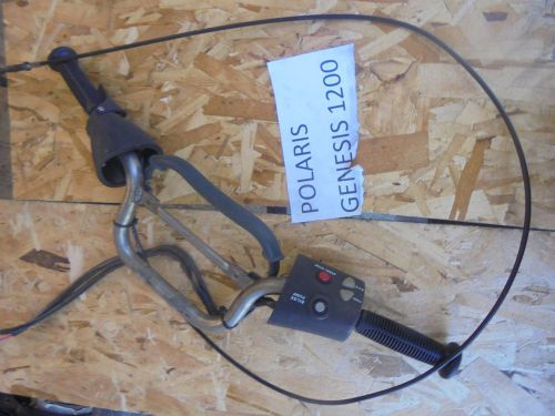 Polaris genesis 1200 handlebar assy with throttle cable