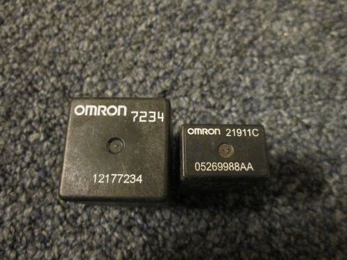 Omron 7234 gm fan relay 12177234 &amp;  21911c relay 05269988aa