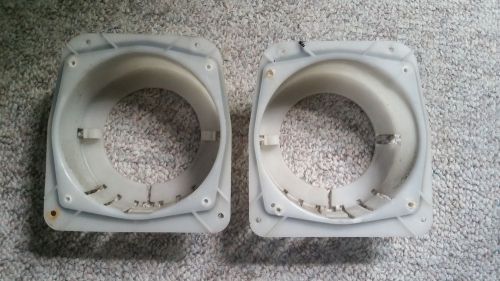 3000gt front tray speaker bracket housing mold trim cover set oem white