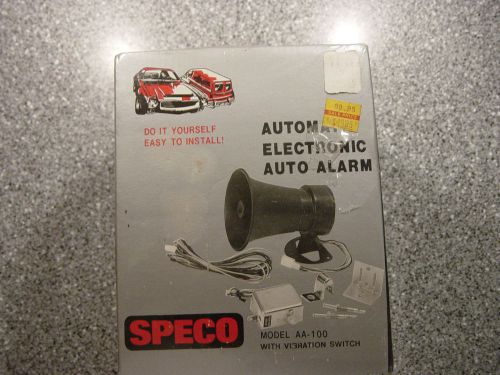 Nos automatic eletronic auto alarm by speco