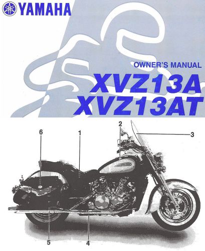 1999 yamaha royal star 1300 motorcycle owners manual-royal star tour classic