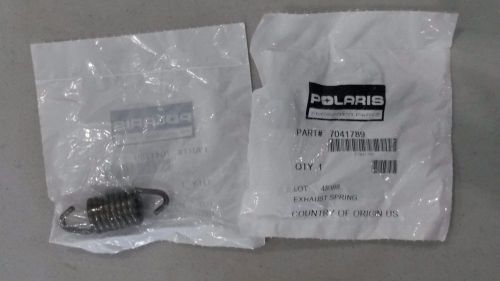 Polaris atv exhaust spring ranger,rzr,sportsman,x2,xp,magnum,xpedition, lot of 2