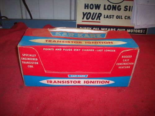 Vintage 1960&#039;s nos kar kare transistorized ignition system camaro mustang amx