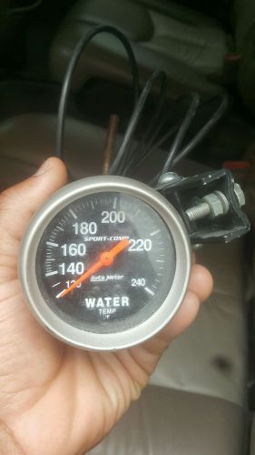 Auto meter 2 5/8 sport comp water temp gauge