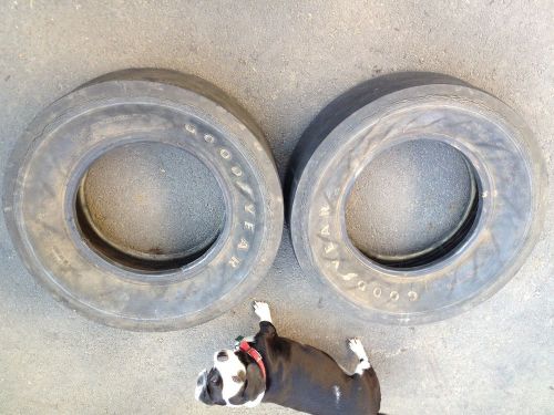 Vintage goodyear blue streak dragway super stock drag slicks day 2