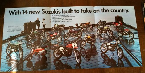 Vintage suzuki ad