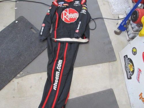 Nascar crew firesuit rheem 2 pc sfi 3-2a-5 nationwide  (#8)