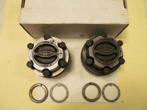 Warn locking hubs gpw jeep cj cj2a cj3a cj3b cj5 m38 willys  10 spline