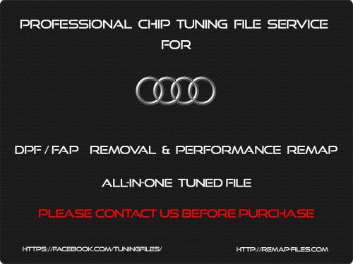 Remap files for audi a4, b7, a6, c6, 2.0 tdi and others