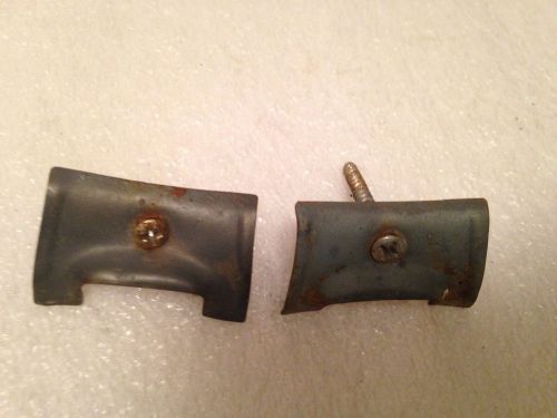 1949 1950 1951 1952 chevrolet sedan interior windshield garnish trim connectors