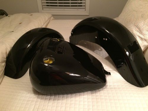 Harley davidson fat boy tin set tank/fenders