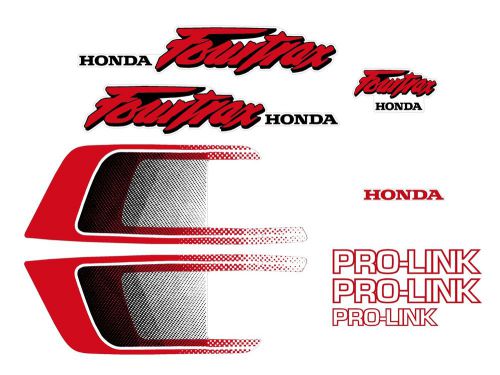 1989 style honda trx 250r atv decal set -  trx250r 250r fourtrax