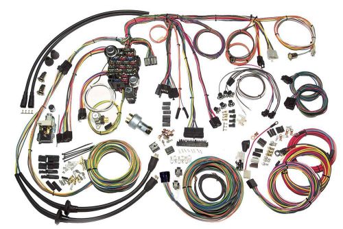 57 chevy bel air wire wiring harness aaw classic update 500434