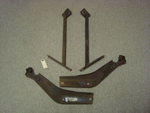1965 1966 mustang used orig front bumper brackets