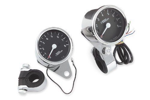 Biker&#039;s choice bikers choice custom mini tachometer - electronic 72769