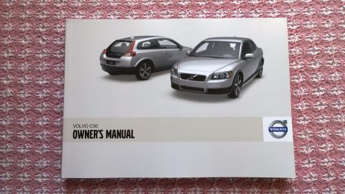 2009 volvo c30 t5 owner&#039;s manual book great shape cheap