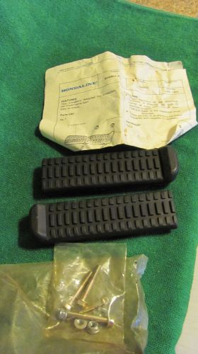 Nos honda trx200 rubber step 08136-vm500 hondaline accessory footpegs