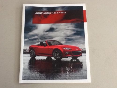 2015 mazda mx-5 miata brochure