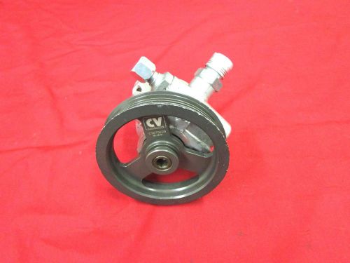 Aluminum power steering pump with 5 rib pulley