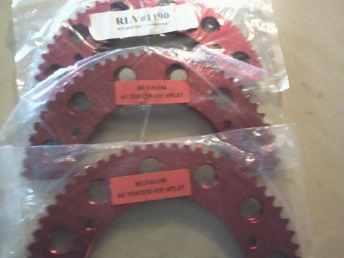 62-64 tooth go kart sprockets 35 chain sprocket go kart racing sprocket aluminum