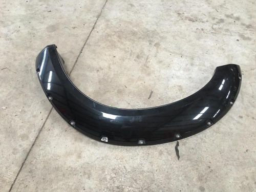 2014 f-250 f250 buschwacker fender flare driver front black