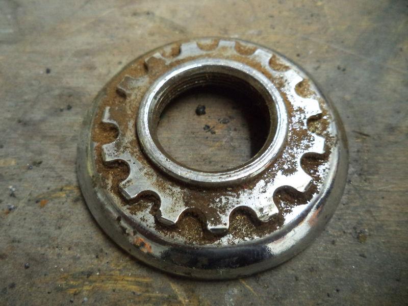  harley front end stem upper head bearing seat panhead hydraglide knucklehead fl