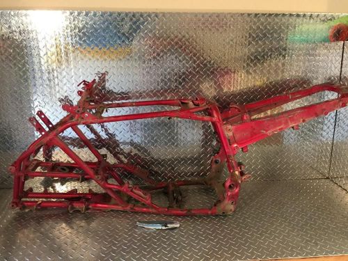 Yamaha yfz450 frame and subframe ready to use  04 - 09 yfz 450 metallic red