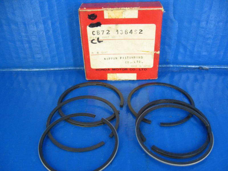 Honda cb72 hawk cl72 scrambler piston rings .5mm over