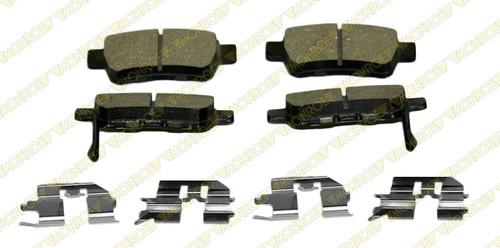 Monroe cx1088 brake pad or shoe, rear-monroe ceramics brake pad