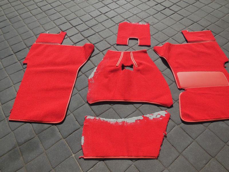 1956-57 chevrolet corvette daytona carpet kit