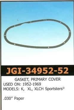 James .031 primary gasket, 1952 - 1969 k model & sportsters - close out