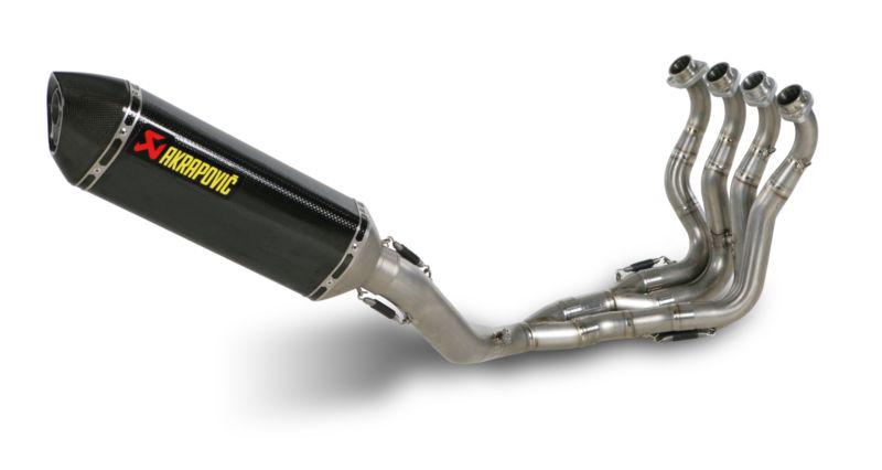 Akrapovic racing 4:2:1 full exhaust system hex ss/ss/cf/cf for suzuki gsx-r1000