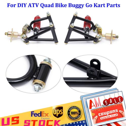 For buggy atv go kart suspension swing arm upper/ lower steering knuckle spindle