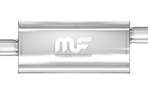 Magnaflow muffler stainless steel 18x5x8 3 offset/center