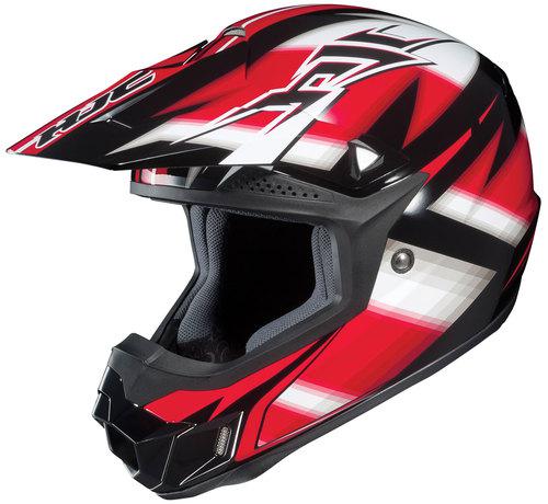 Hjc cl-x6 spectrum red motorcycle helmet size x-large