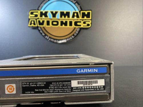 Garmin gtx 23 remote transponder