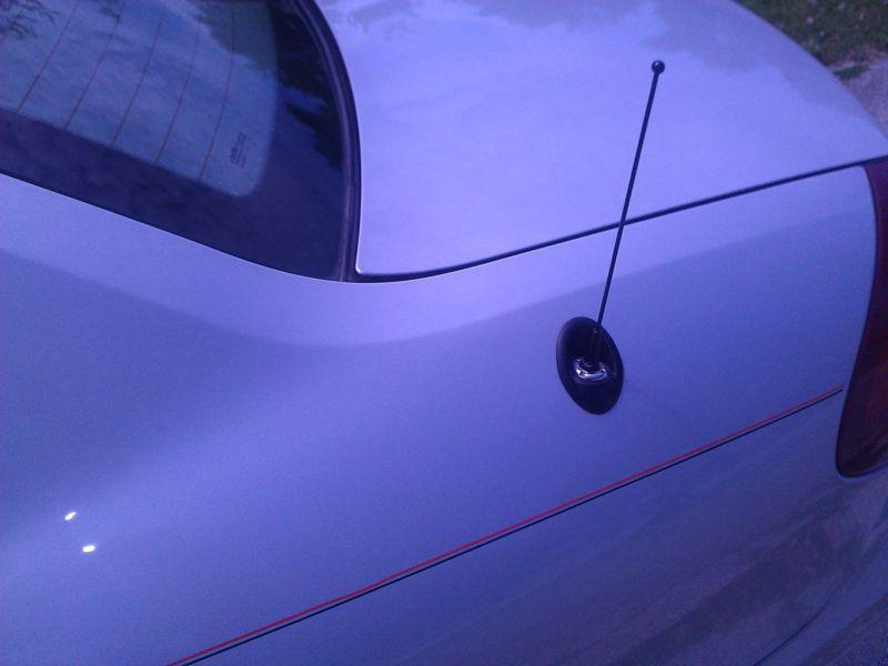 8" billet shorty black antenna custom look great gift