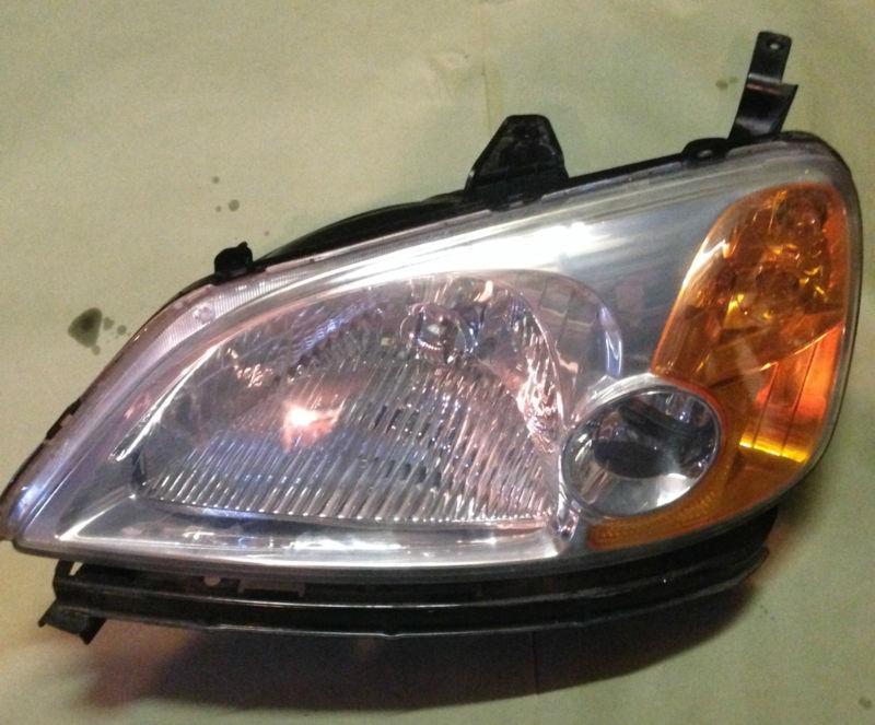 2001 honda civic factory oem headlight driver side