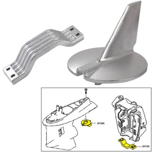 Tecnoseal anode kit - yamaha 200-250hp - zinc