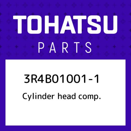 3r4b01001-1 tohatsu cylinder head comp. 3r4b010011, new genuine oem part