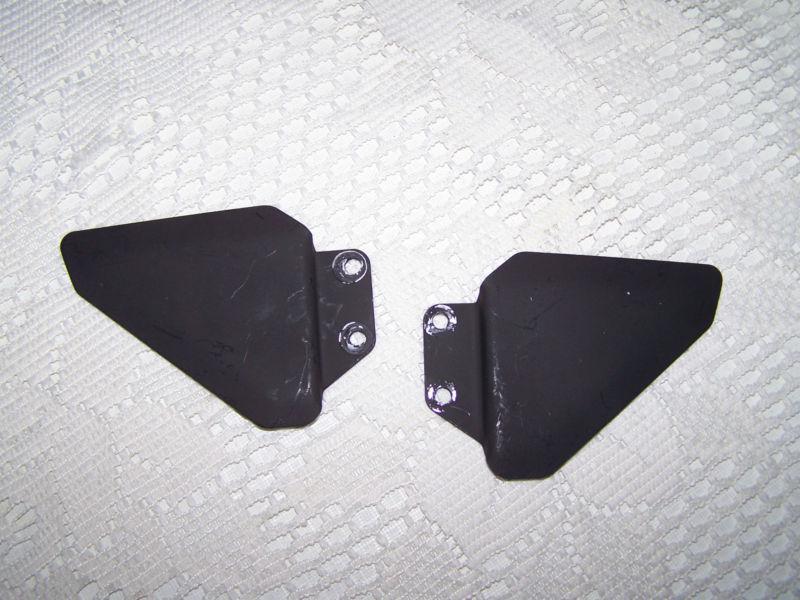 Ducati matte black rear pillion passenger heel guard 748 916 996 998