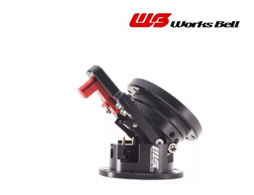 Works bell ball lock system rapfix gtc bk duralumin tilt up the steering wheel