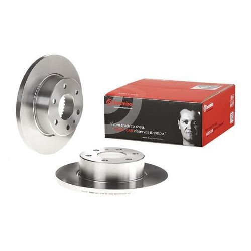 Brembo pair solid brake discs 08.9759.20 - fits iveco daily (iv) 6.06-&gt;