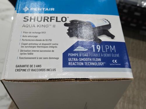 New shurflo aqua king ii supreme 5.0 fresh water pump | 12v | 4158-153-e75