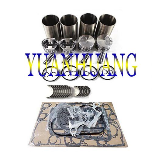 K4e for mitsubiskhi engine overhaul rebuild kit &amp; pistion bearing set tractor