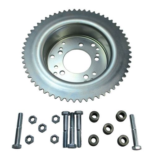 60 tooth 35 chain sprocket w/4-1/2&#034; drum for astro wheel w/ hardware 2217-idas